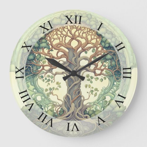 Tree of Life  Large Clock