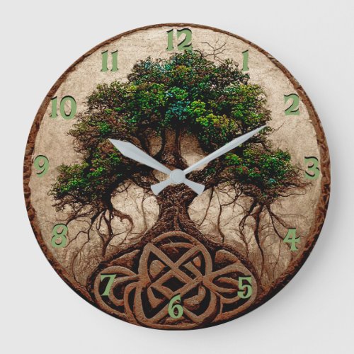 Tree of Life Large Clock