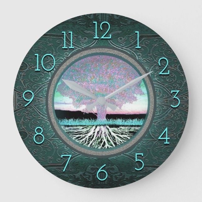 Tree of Life Large Clock (Front)