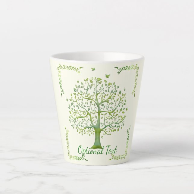 Tree of Life Latte Mug (Front)