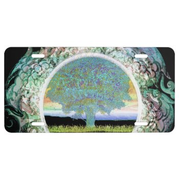 Tree Of Life License Plate by thetreeoflife at Zazzle