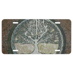Tree of Life License Plate