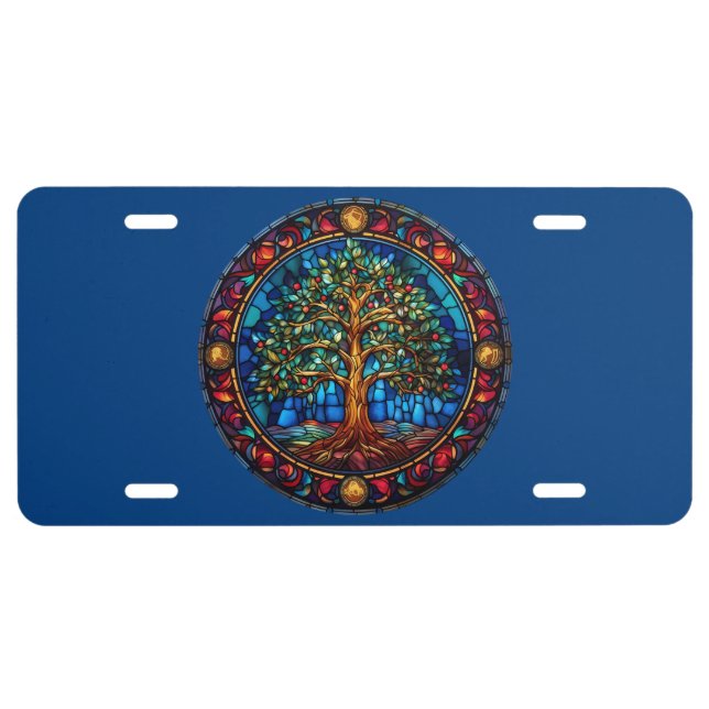 Tree of Life License Plate  (Front)