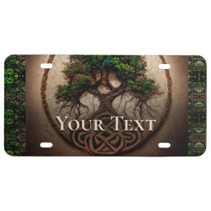 Tree of Life License Plate