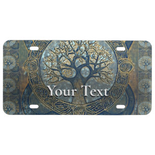 Tree of Life License Plate