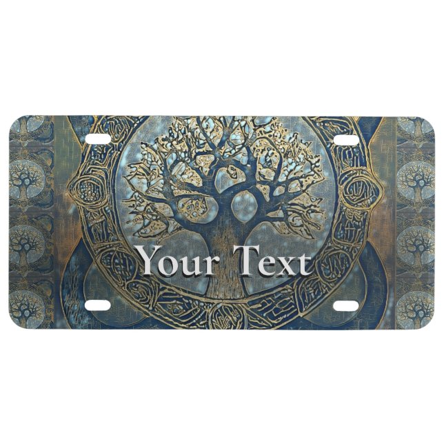 Tree of Life License Plate (Front)