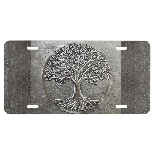 Tree of Life License Plate (Front)