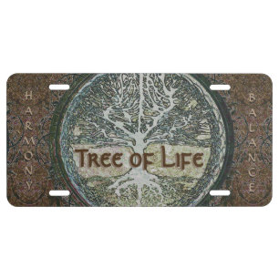 Tree of Life License Plate