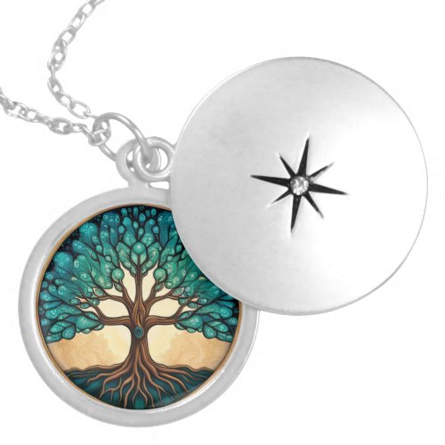 Tree of Life  Locket Necklace