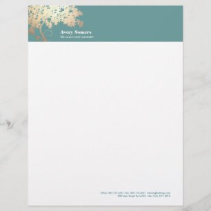 Tree of Life Logo Health and Wellness Letterhead