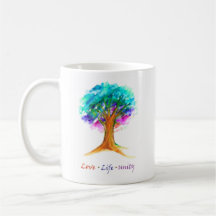 Tree of Life Love Unity Coffee Mug