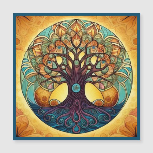 Tree of Life Magnetic Card
