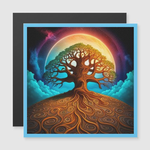 Tree of Life Magnetic Card