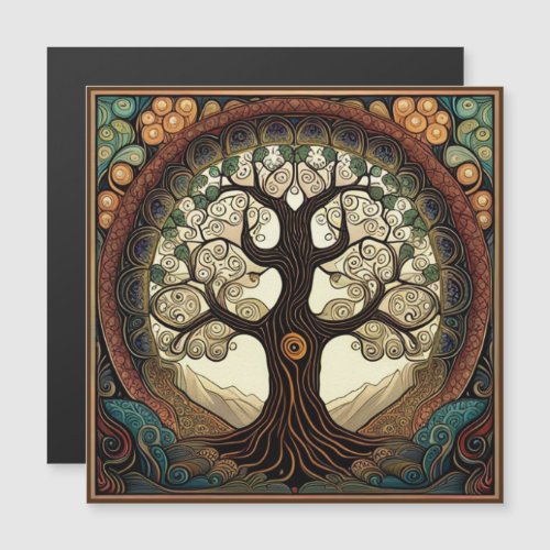 Tree of Life Magnetic Card