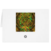Tree of Life Mandala Dance Cards (Back Horizontal)