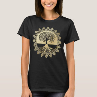 Tree of Life Mandela Gold T-Shirt