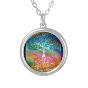 Tree of Life Meaning Silver Plated Necklace