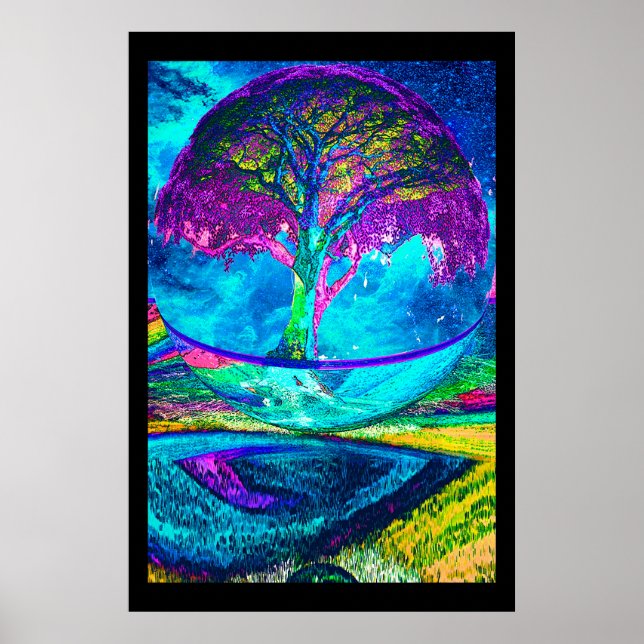 Tree of Life Meditation Poster (Front)