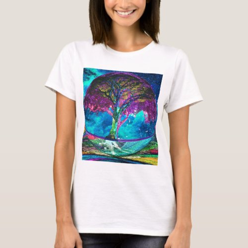 Tree of Life Meditation T_Shirt