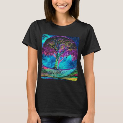 Tree of Life Meditation T_Shirt