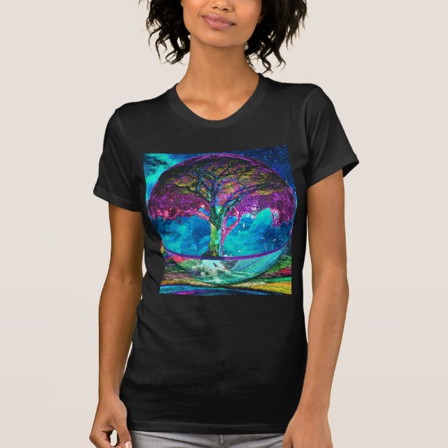 Tree of Life Meditation T-Shirt (Front)