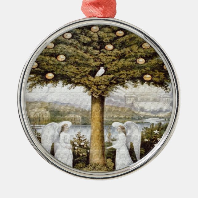 Tree of Life Metal Ornament (Front)