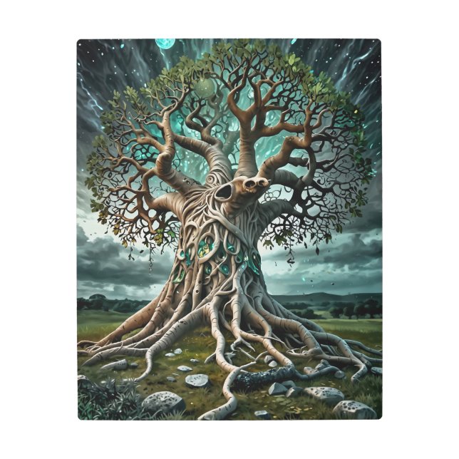 Tree of Life Metal Print (Front)