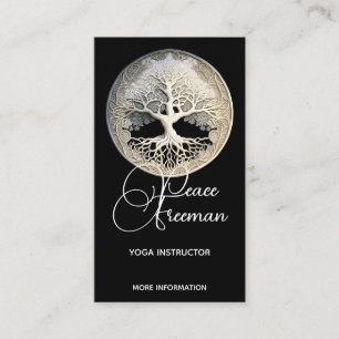 Tree of Life Modern Business Card