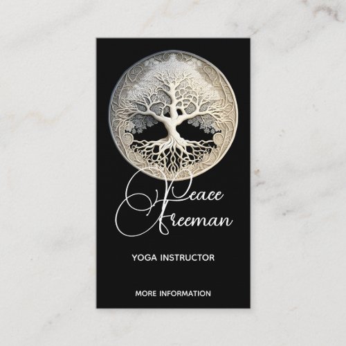 Tree of Life  Modern Business Card