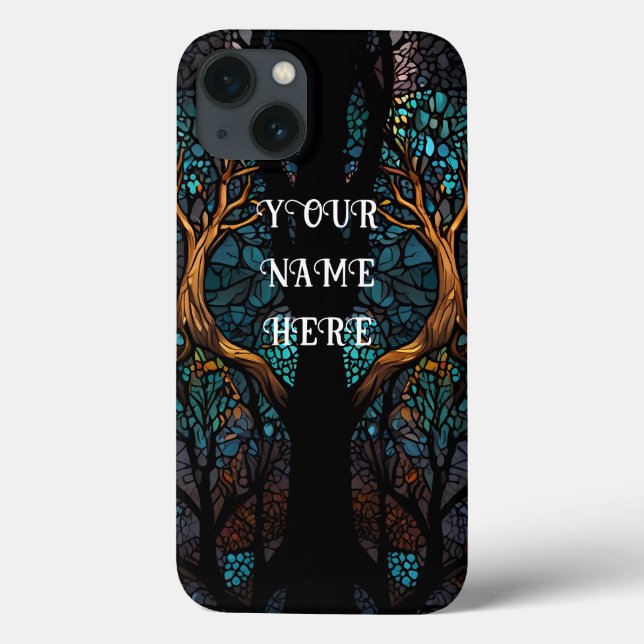 Tree of Life Mosaic Glass Case-Mate iPhone Case (Back)
