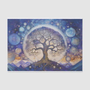 Tree of Life, Mother Nature Celestial Theme Tissue Paper