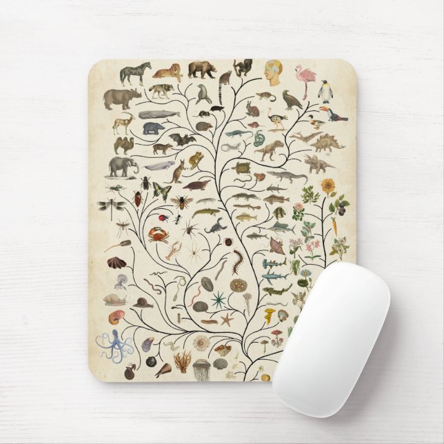 Tree of Life Mouse Pad (With Mouse)