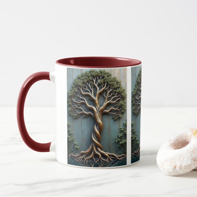 Tree of life  mug (With Donut)