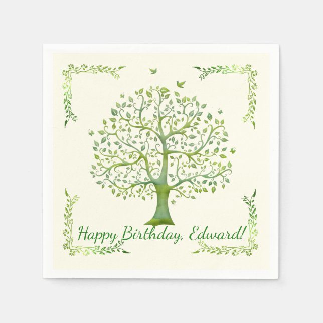 Tree of Life Napkins (Front)