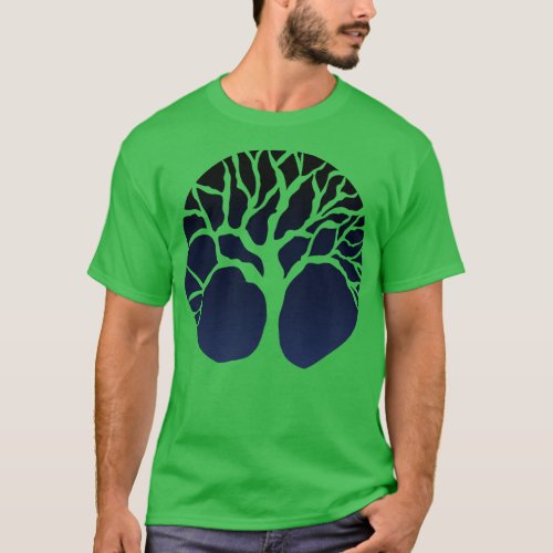 Tree of Life Negative Space T_Shirt