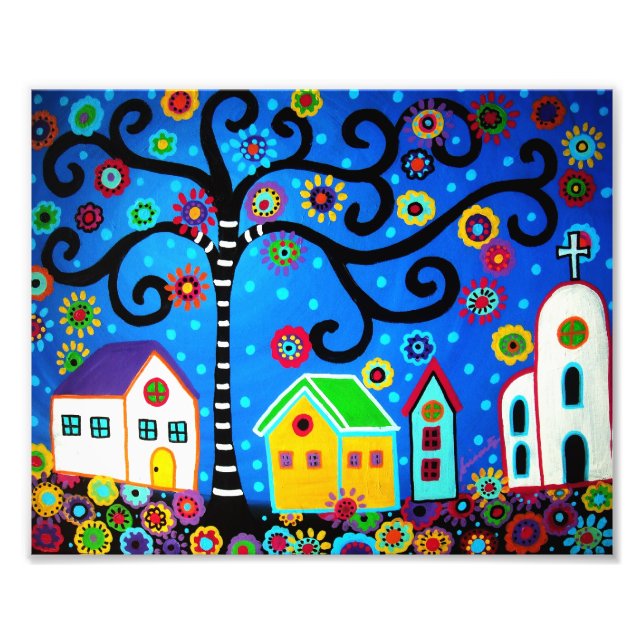 Tree of Life Painting Photo Print (Front)
