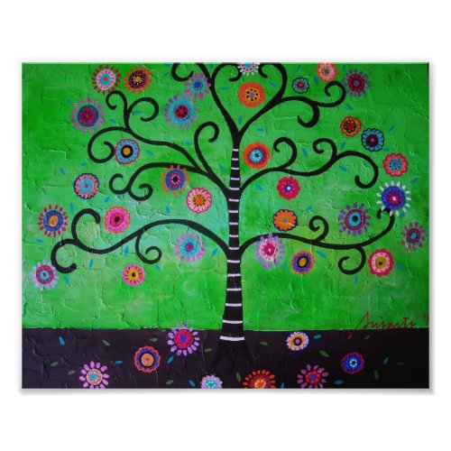Tree of Life Painting Photo Print