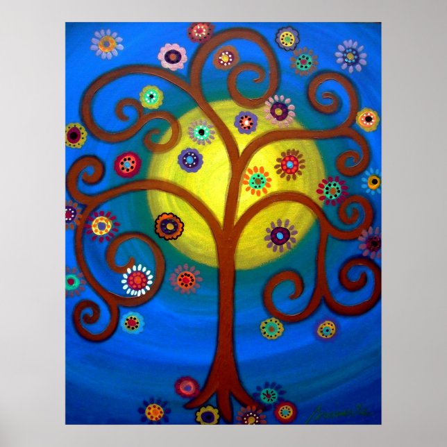 TREE OF LIFE PAINTING POSTER (Front)