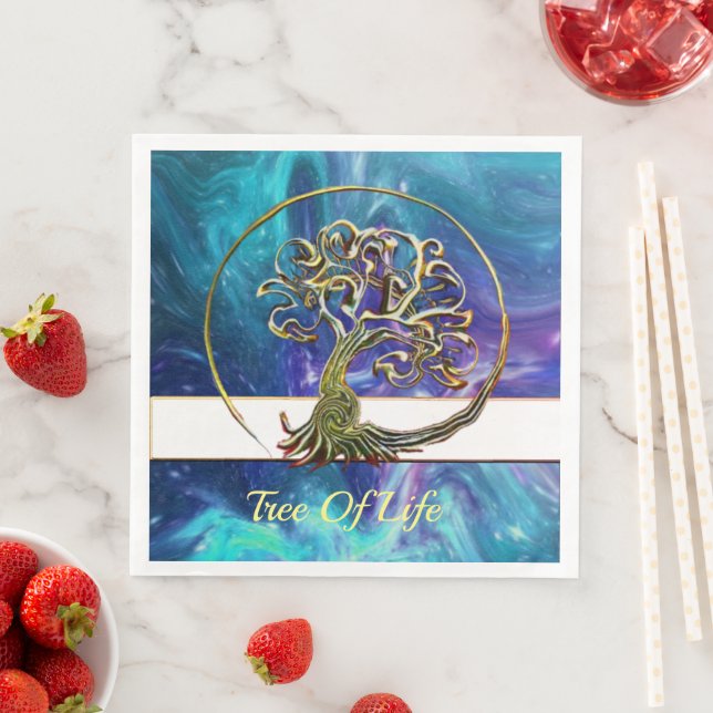 Tree Of Life Paper Dinner Napkins (Insitu)