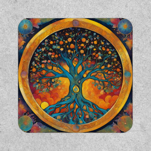 Tree of Life paper napkin Patch