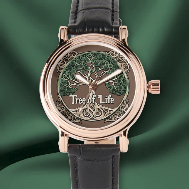 Tree of Life Paper Quilling Watch (Creator Uploaded)