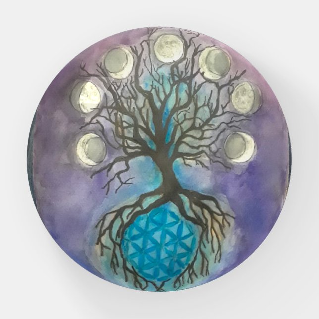 Tree of Life Paperweight (Front)