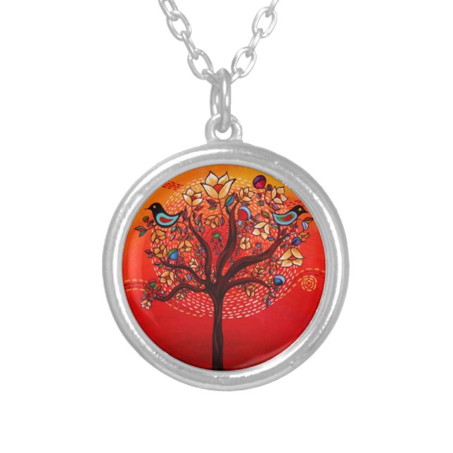 "Tree Of Life" pendant by Catherine Barry Hayes (Front)