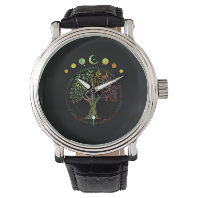 Tree of Life Phases of the Moon Watch (Front)