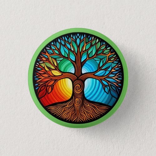 Tree of Life Pinback Button