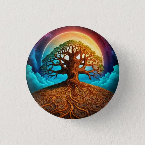 Tree of Life Pinback Button