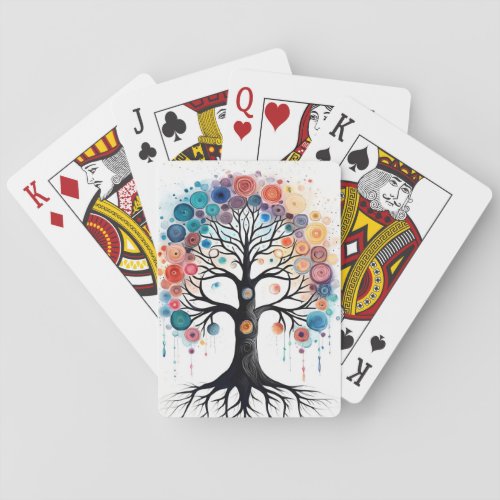 Tree of Life Playing Cards