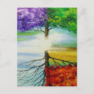 Tree of life postcard