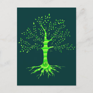 tree of life postcard