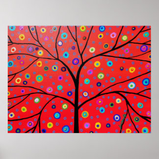 TREE OF LIFE POSTER PAINTING